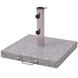 vidaXL Support de Parasol - Granite
