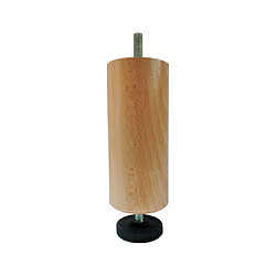 MRG Pied de lit réglable - H10.5-15cm - Vernis naturel