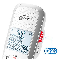 Acheter Geemarc téléphone fixe sans fil - Blanc