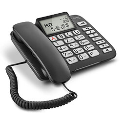 Gigaset téléphone fixe senior - Noir