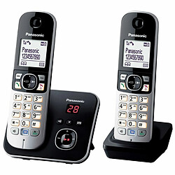 Panasonic KXTG6822 Noir/Argent