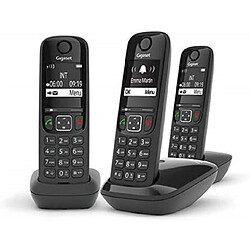 Gigaset téléphone fixe sans fil - Noir