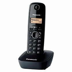 Panasonic téléphone fixe sans fil - Noir ambre