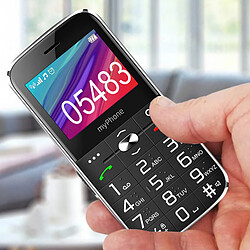 Myphone téléphone portable - Noir pas cher