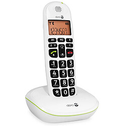 Avis Doro téléphone fixe sans fil - Blanc