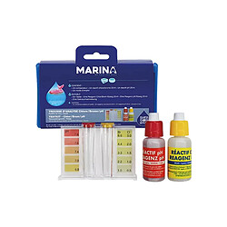 Marina Trousse d'analyse eau piscine Chlore/Brome/pH