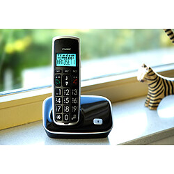 Fysic téléphone fixe sans fil senior - Noir pas cher
