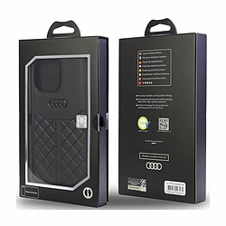 Audi Coque iPhone 13 Pro Max - Noir pas cher