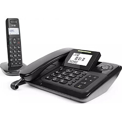 Doro téléphone fixe sans fil - Noir