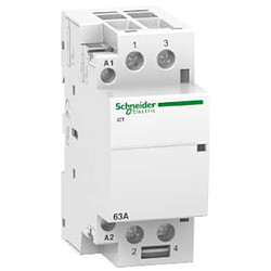 Schneider electric Acti9 Télérupteur modulaire - 2 pôles NO - commande 240 VCA - montage rail DIN - intensité nominale 63 A