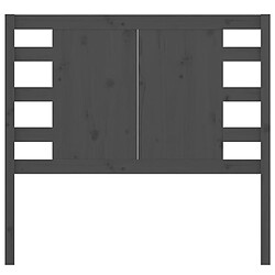 Avis vidaXL Tête de lit - Gris