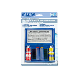 Marina Trousse d'analyse pH et chlore eau piscine