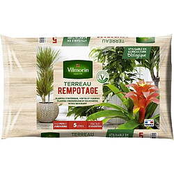 Vilmorin Terreau Rempotage Plantes d'Intérieur - 5L