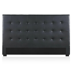 Tête de lit capitonnée - Noir 180 cm