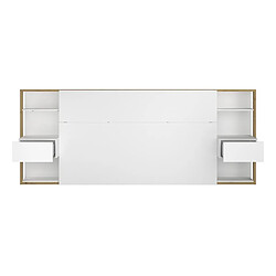 Acheter Vente-unique tête de lit MISTA - Blanc chêne