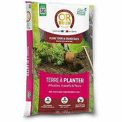 Or brun Terre à planter 20 L