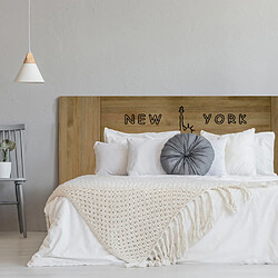 Ds Meubles Tête de lit New York 150x60 Bois massif de pin Vieilli