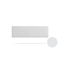 Tête de Lit Tapisée NOVA Simili cuir 90x50x5 cm - Blanc - Moonia