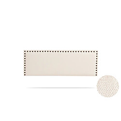 Tête de Lit Tapisée MODENA Aqualine 90x55x8 cm - Beige - Moonia