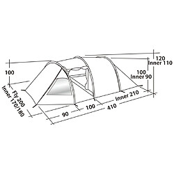 Avis Easy Camp Tente Spirit 300 - Vert