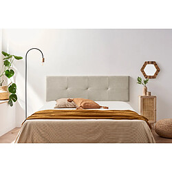 Tête de Lit Tapisée ALTEA Aqualine 145x50x5 cm - Beige Toast - Moonia