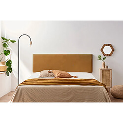 Acheter Tête de Lit Tapisée NOVA Simili cuir 115x50x5 cm - Marron Clair - Moonia