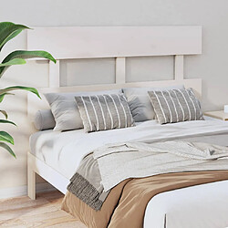 VidaXL Tête de lit 819061 - Blanc