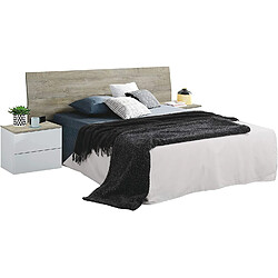 Avis Pegane Tête de lit avec chevets - Blanc