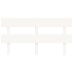 Avis vidaXL Tête de lit 164 cm - Blanc