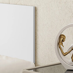 Pegane Tête de lit 110 cm - Blanc