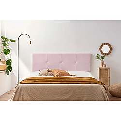 Tête de Lit Tapisée ALTEA Aqualine 160x50x5 cm - Rose Clair - Moonia