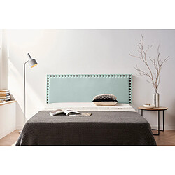 Tête de Lit Tapisée MODENA Aqualine 145x55x8 cm - Vert Aqua - Moonia