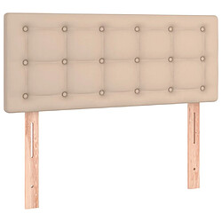 vidaXL Tête de lit Similicuir Cappuccino