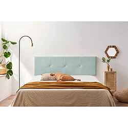Tête de Lit Tapisée ALTEA Aqualine 90x50x5 cm - Vert Aqua - Moonia