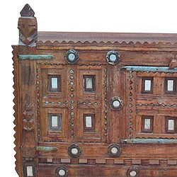 Acheter Pegane Tête de lit 160 cm - Marron chocolat