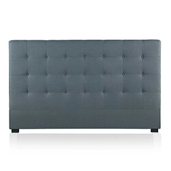Tête de lit capitonnée - Gris 180cm