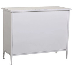 Pegane Tête de lit 110 cm - Blanc pas cher