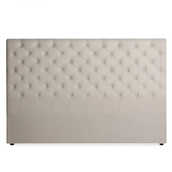 Constance 180 cm Tissu Beige