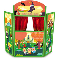 Vilac Théâtre en bois Mélusine - Multicolore
