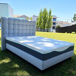 Avis Luxury literie Tête de lit Versailles - Gris