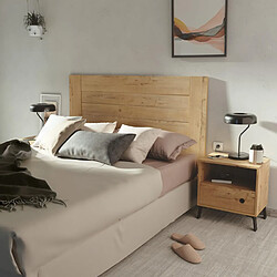 Pegane Tête de lit 160 cm - Chêne doré