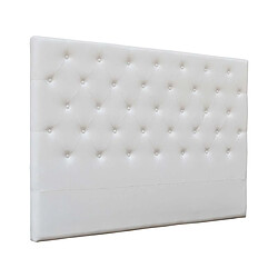 Habitat Et Jardin Tête de lit capitonnée Déco - 169 cm - Blanc - En PVC