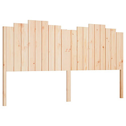 vidaXL Tête de lit 186x4x110 cm Bois