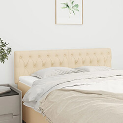 vidaXL Têtes de lit 2 pcs - Crème