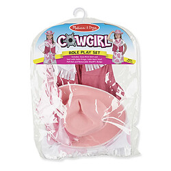 Melissa & doug Déguisement cowgirl fille - Rose pas cher