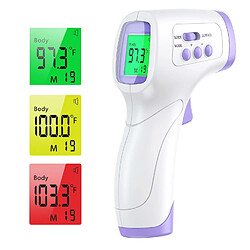 Justgreenbox Thermomètre infrarouge frontal