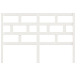 Acheter vidaXL Tête de lit 146x4x100 cm - Blanc