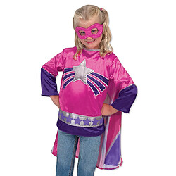Melissa & doug Costume super-héroïne - Rose