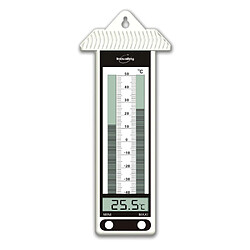 Thermomètre électronique intérieur mini/maxi blanc - 315EL BLANC - INOVALLEY