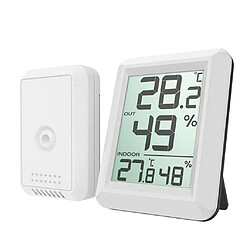 Hygromètre Numérique Sans Fil Intérieur Extérieur Thermomètre Humidité Moniteur